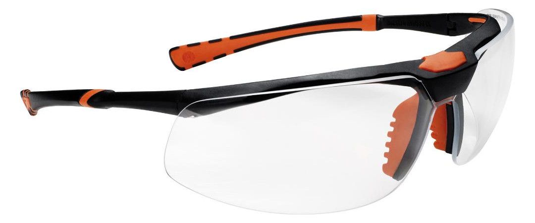 FORTIS Bügelbrille, schwarz/orange