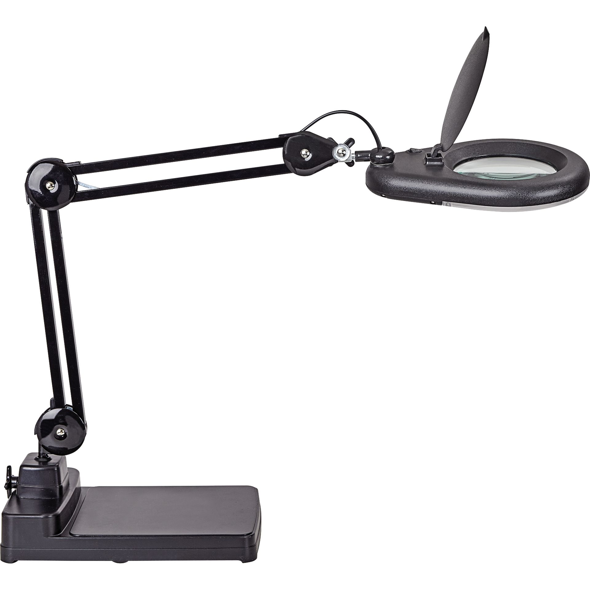 LED-Lupenleuchte  viso Standfuß sw