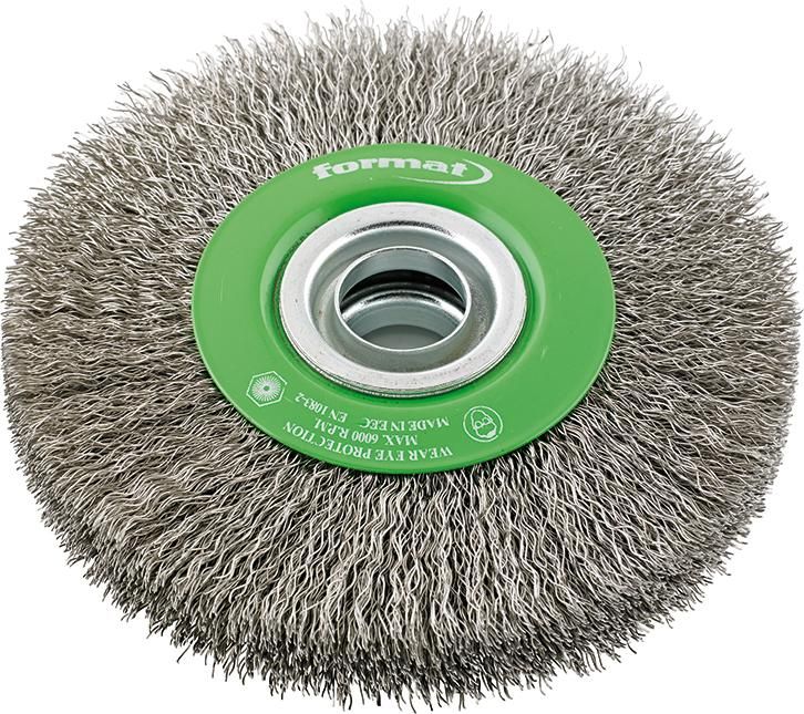 Rundbürste rostfrei 125x22mm FORMAT