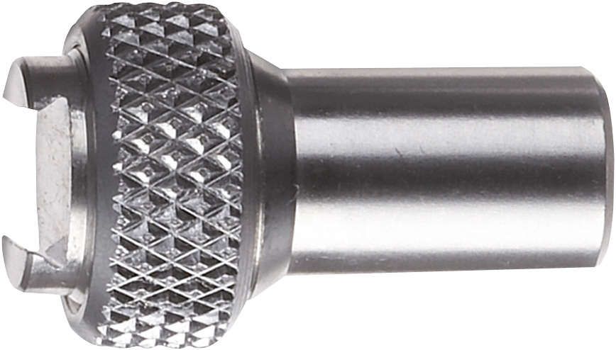 Einspannschaft h6 für metrische Fühlhebel- Messgeräte mit Schwalben-Schwanzklemmung 8 mm KÄFER