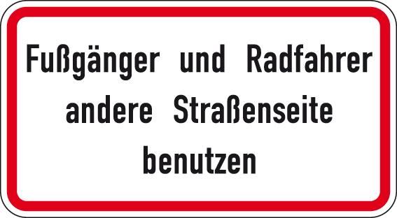 WH.48, 600x330mm andere Str.Seite nutzen RAL-Gütezeichen Folie RA1