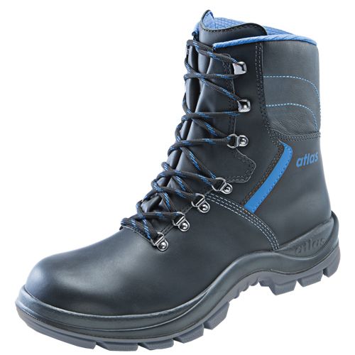 Atlas ANATOMIC BAU 840 XP Thermo Sicherheitsstiefel S3, Schwarz, Gr. 43, Weite 10
