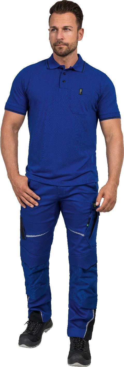 FLEXU00 · Jens, Polo-Shirt kornblau, 3XL