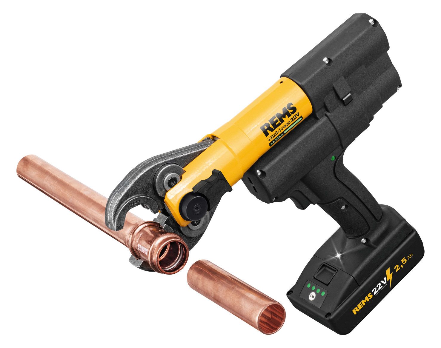 REMS Hybrid-Radialpresse im Koffer