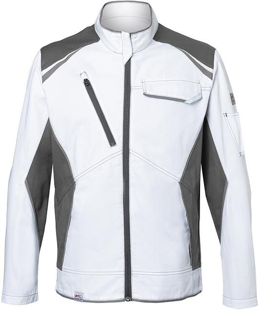 Jacke ICONIQ, weiß/anthrazit, Gr.XS Kübler