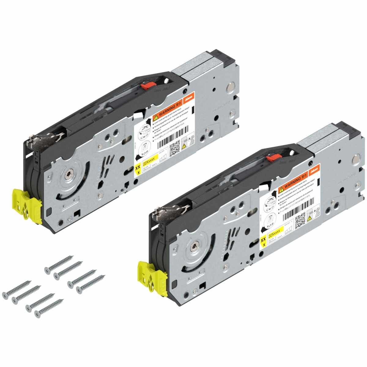 AVENTOS HF top Hochfaltklappe, Kraftspeicher (Set), LF=10000-19300 (bei 2 Stück), zum Schrauben, für SERVO-DRIVE geeignet, verzinkt
