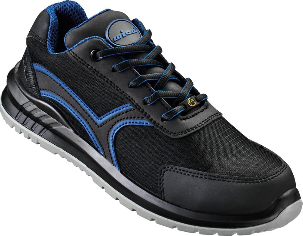 Halbschuh GOEHREN NUOVO Schwarz/blau, S1P SR ESD Gr. 36 Wica