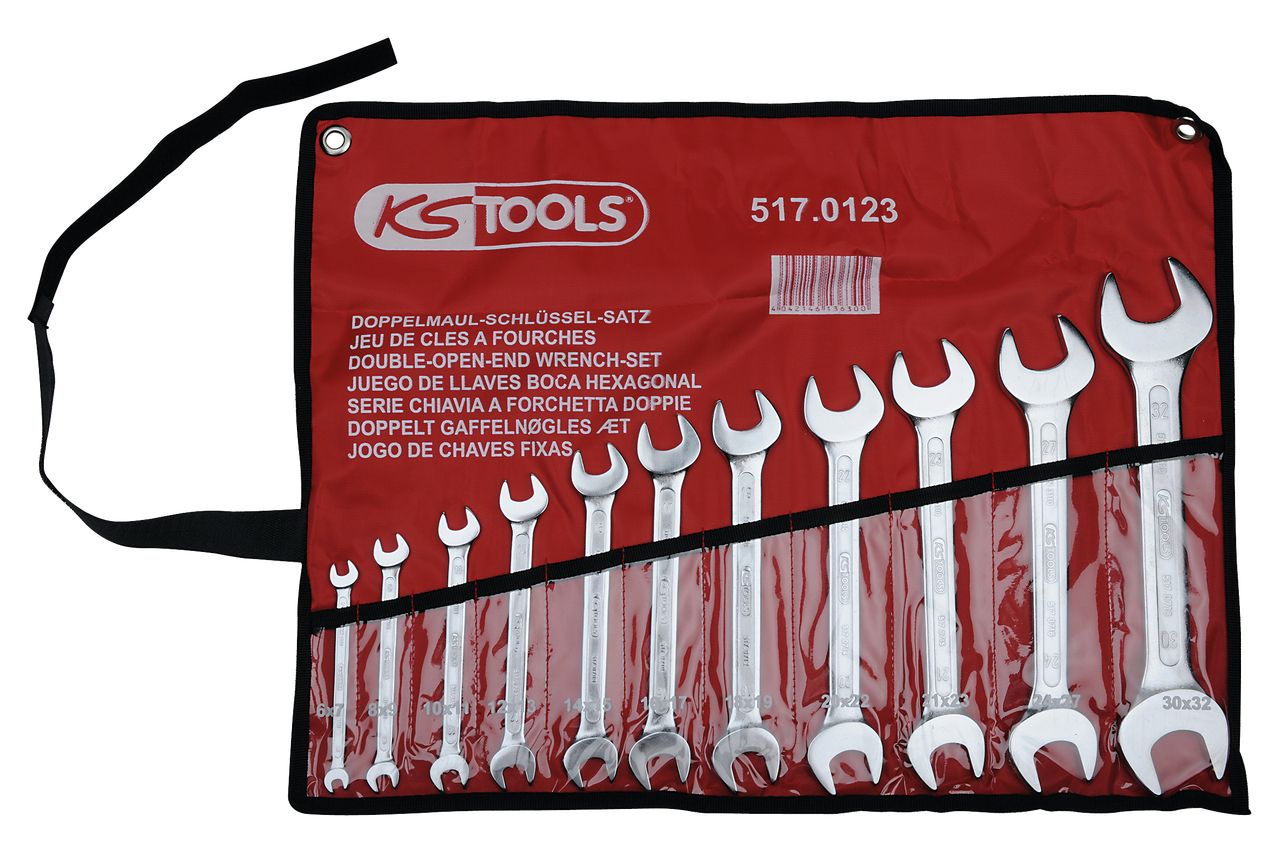 KS Tools Doppel-Maulschlüssel-Satz