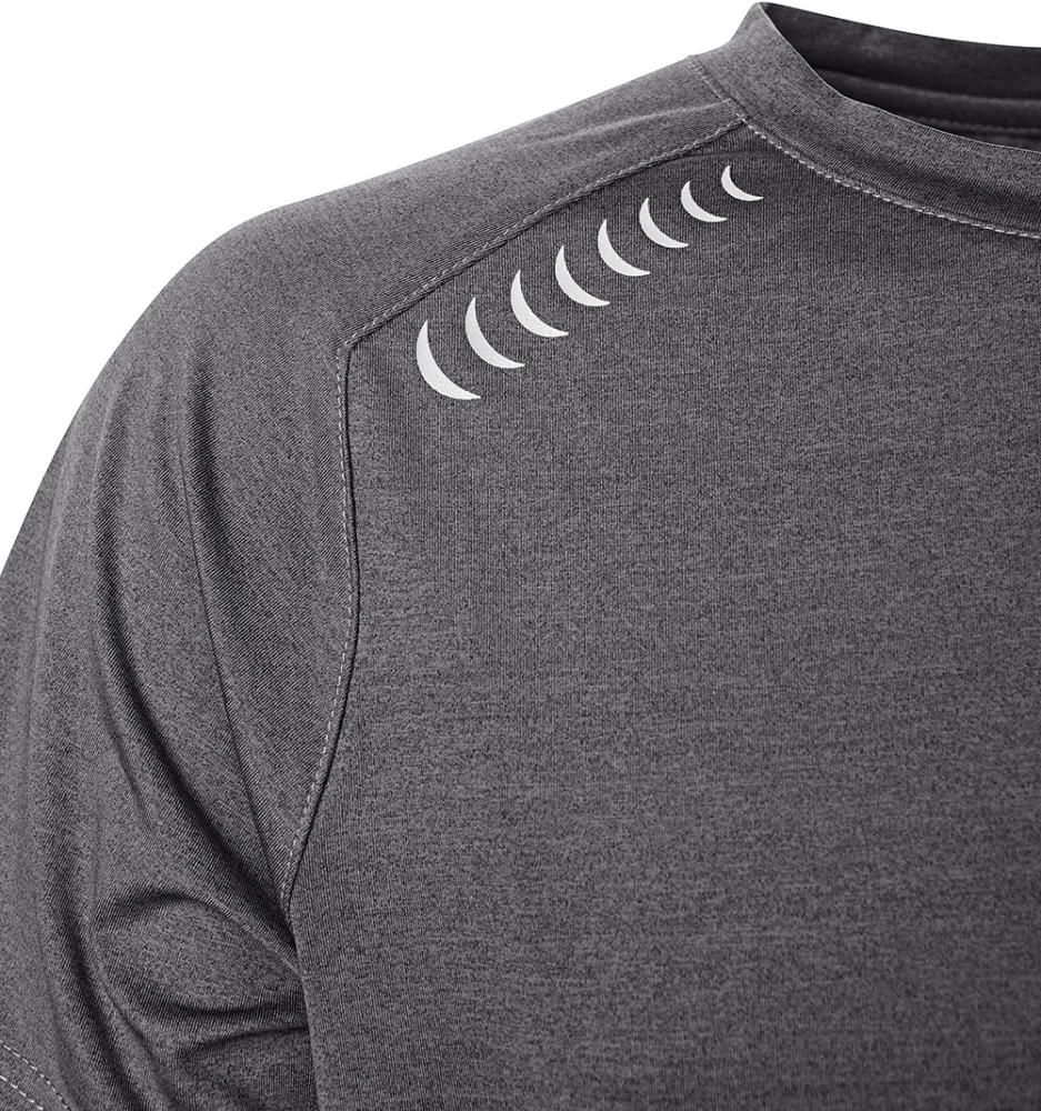 T-Shirt Quick Dry grau/schwarz meliert Gr. 2XL Fortis Elements