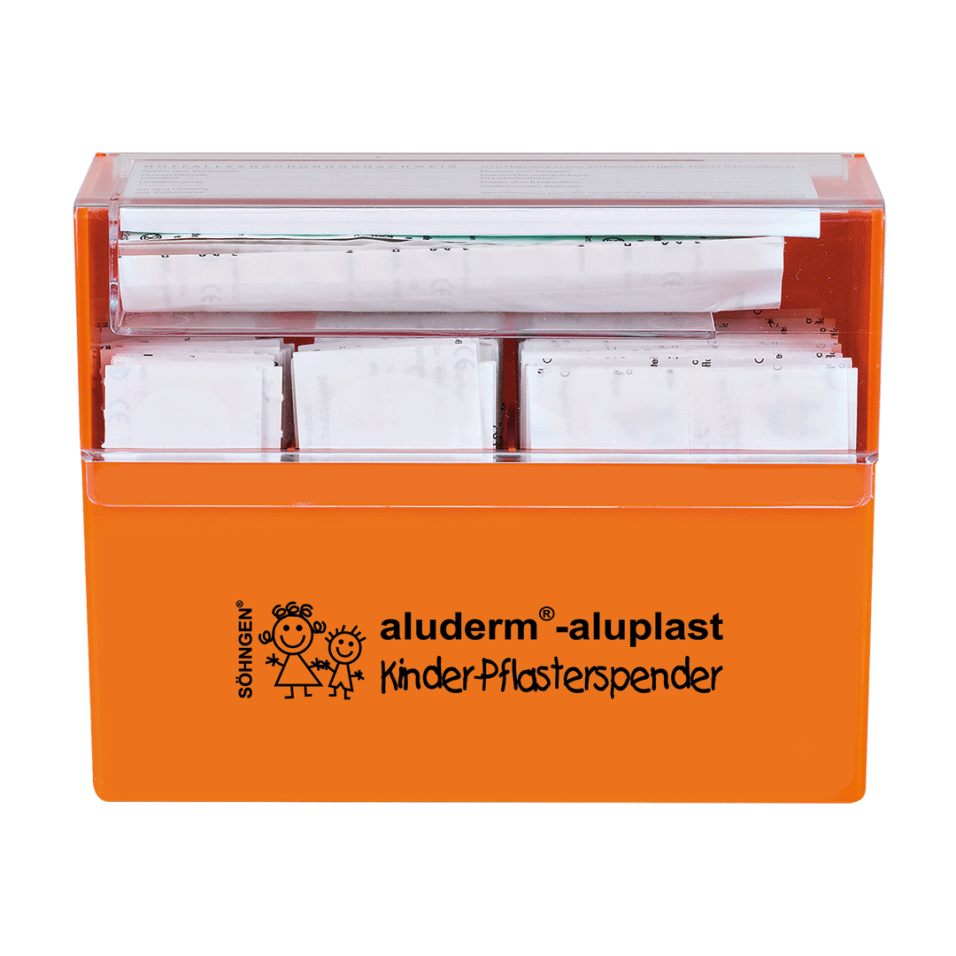 Pflasterspender Kinder aluderm®-aluplast gefüllt