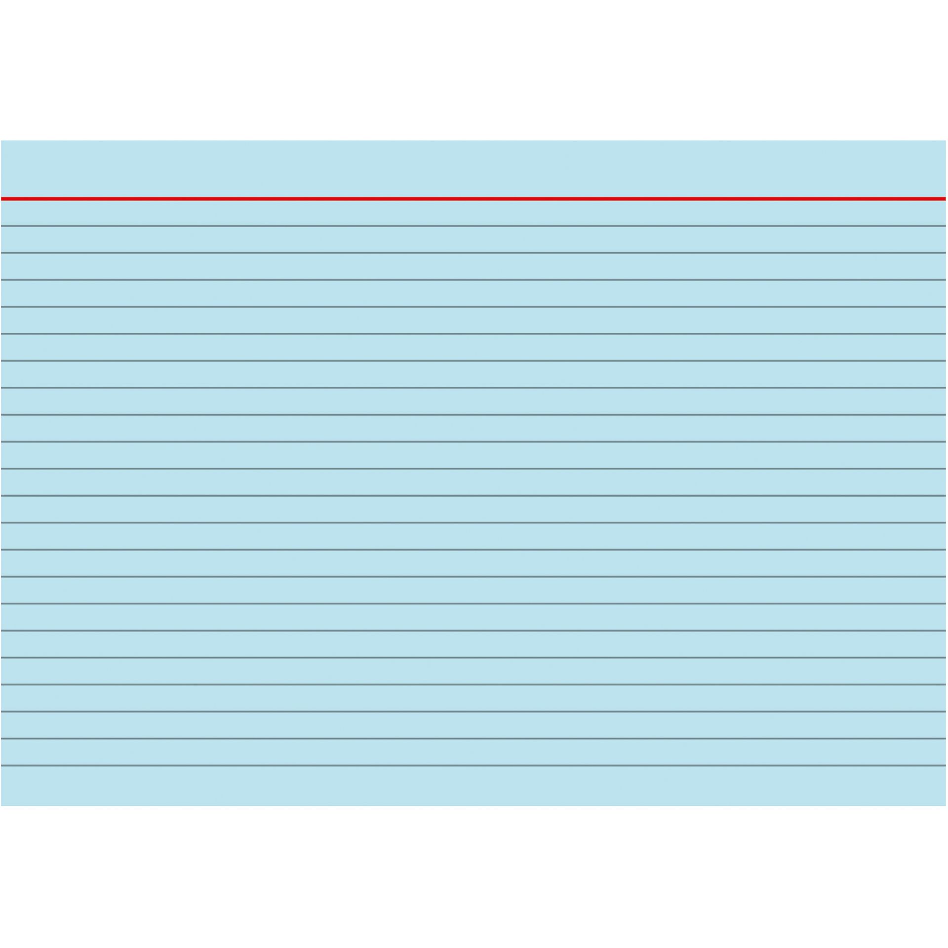 Karteikarte DIN A5 liniert bl 100 St./Pack.
