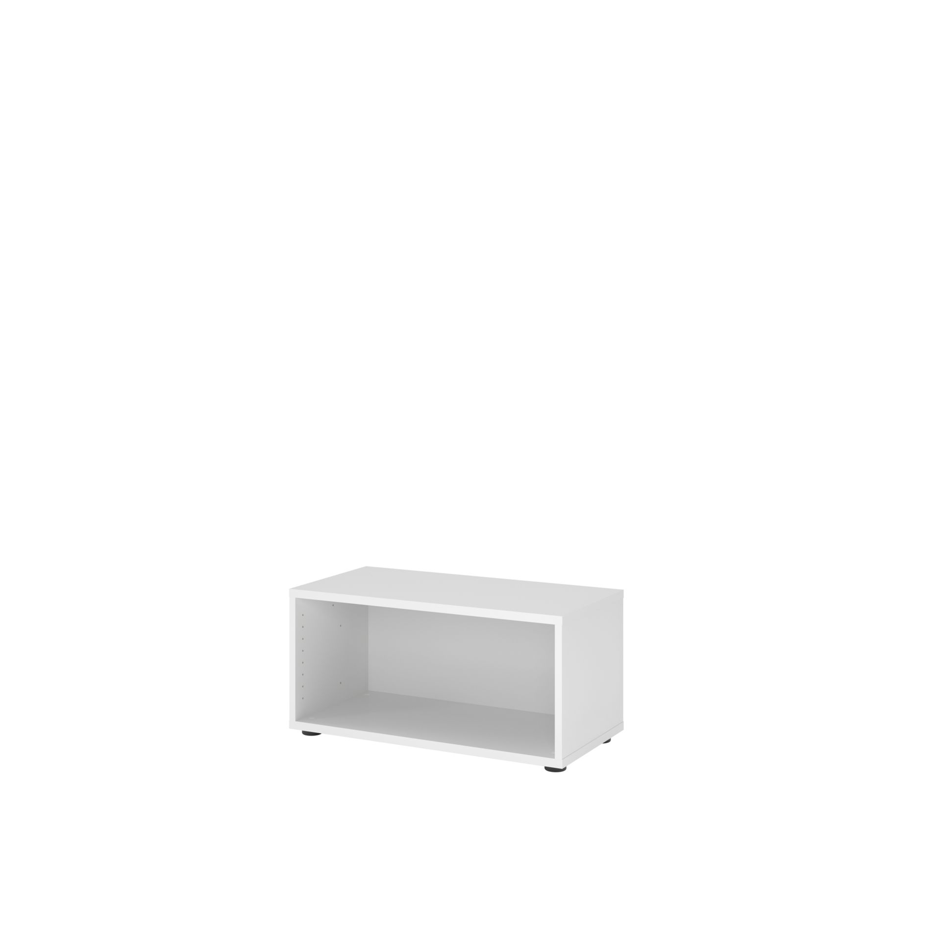 Regal FlexWall VFW18 B800xT400xH396 mm 1 OH weiß
