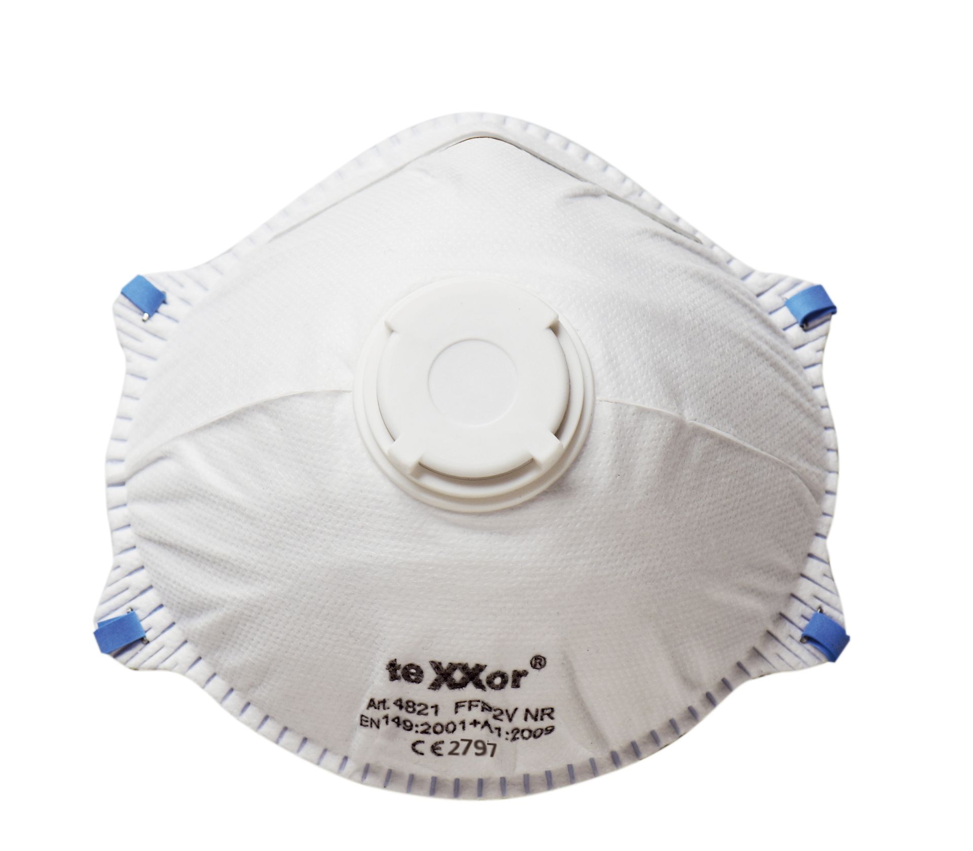 teXXor® Feinstaubmaske FFP2/V >>NR< < D mit Nasenbügel
