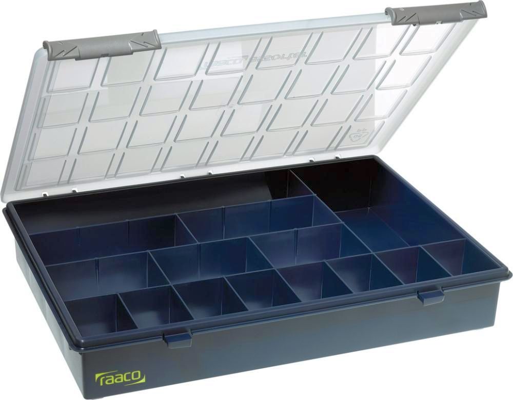 Sortimentskoffer Kunststoff Assorter 4-15 blau raaco