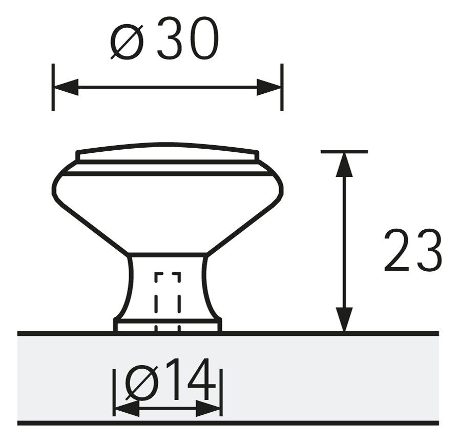HETTICH Knopf Solva