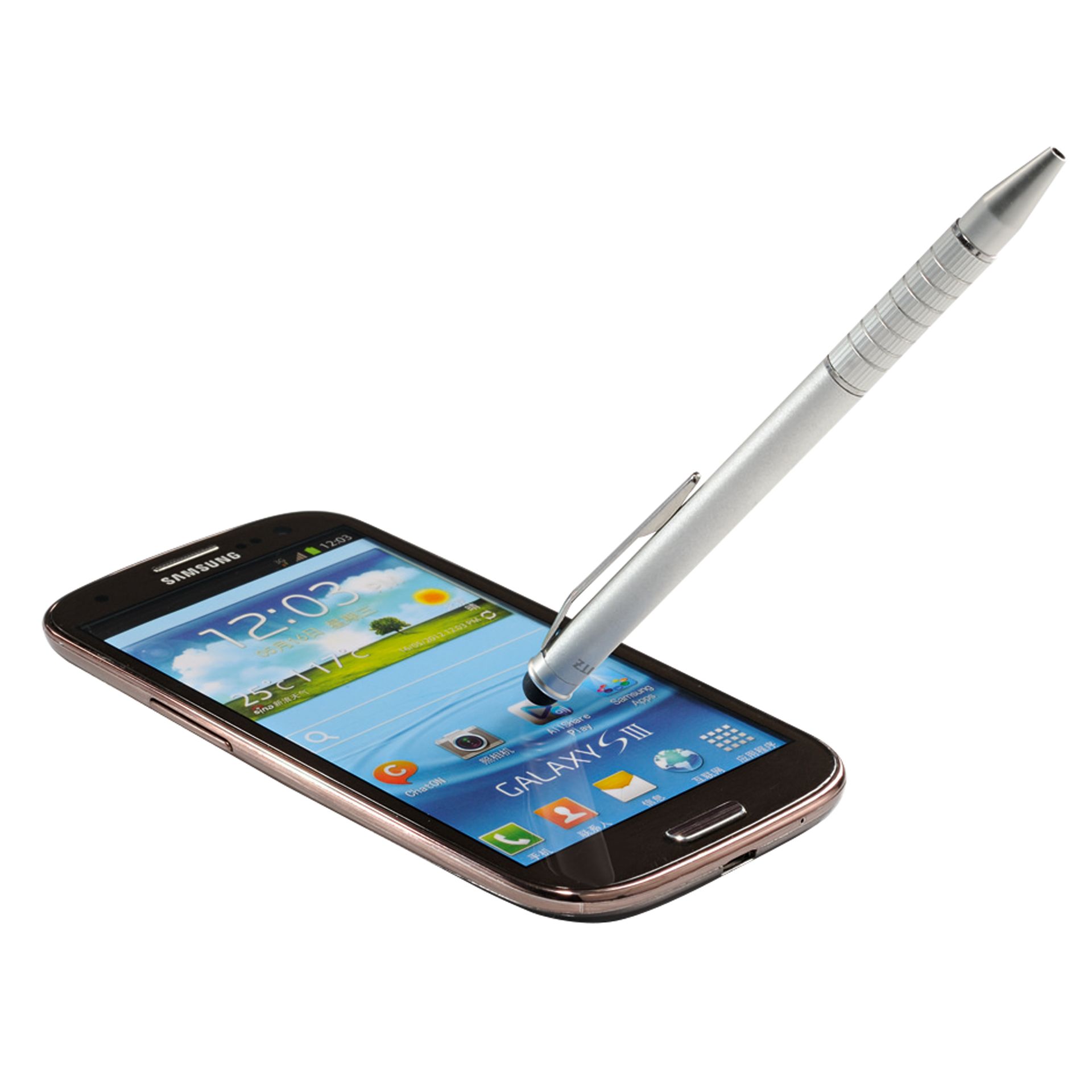 Multifunktionsstift Complete 2 in 1 silber