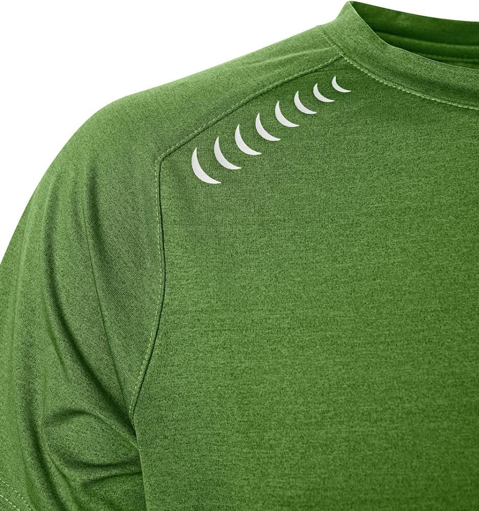 T-Shirt Quick Dry grün/schwarz meliert Gr. 2XL Fortis Elements