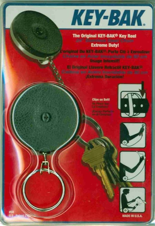 REIHER Key-Bak, Vinylbezug schwarz