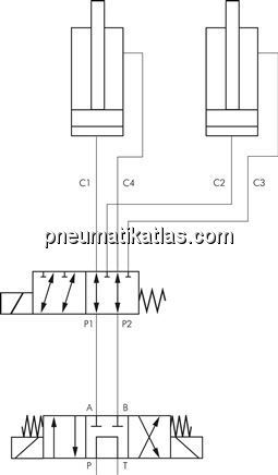 6/2-Wege Hydraulikventil, G 3/8", 24 V=