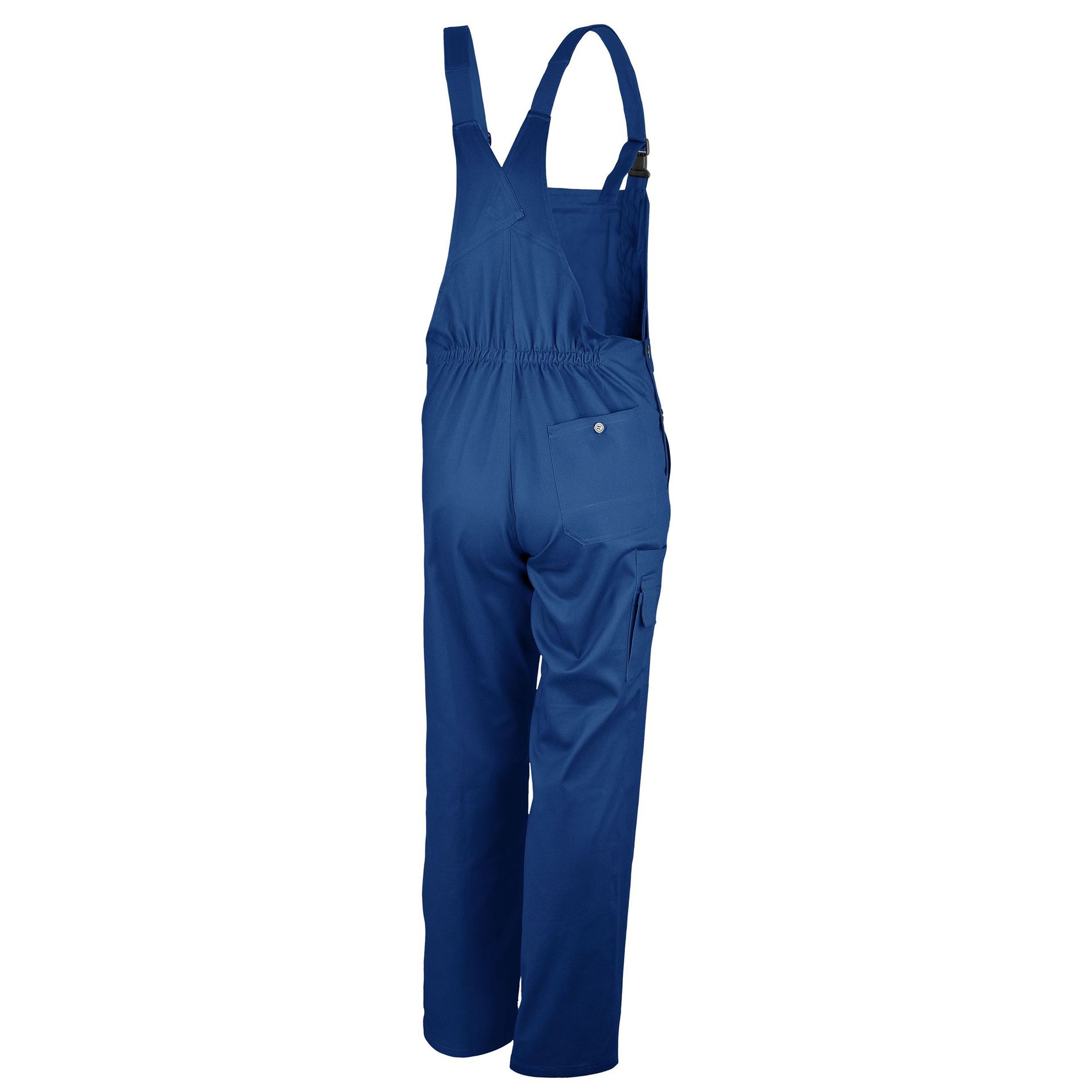 Qualitex Latzhose "basic" basic, kornblau, Gr. 102
