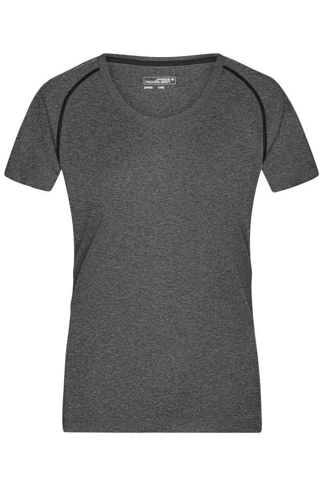 Ladies' Sports T-Shirt Funktionsshirt für Fitness und Sport schwarz, Gr. XS
