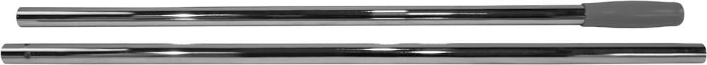 Chromstiel 2-teilig 140cm lang D22mm