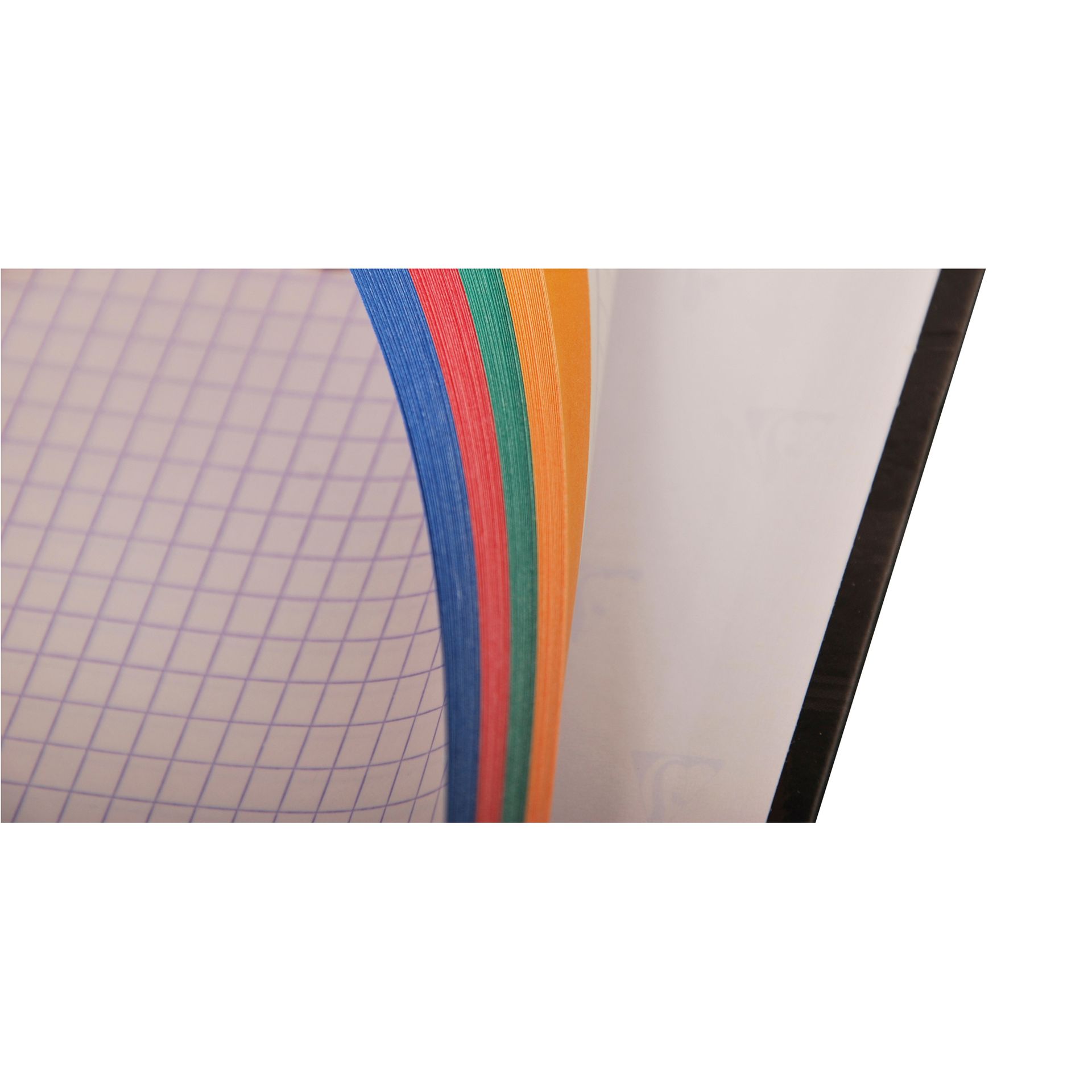 Spiralnotizblock DIN A4 90g 80Bl. kar weiß