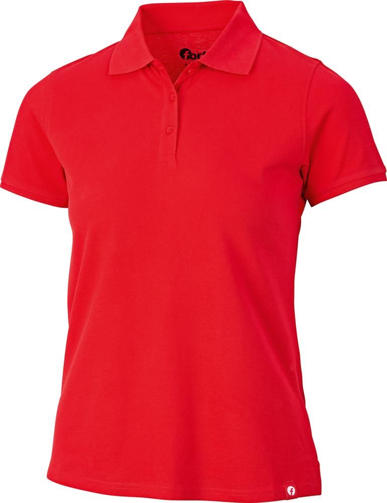 Soft-Poloshirt Damen rot Gr. 2XL FORTIS Elements