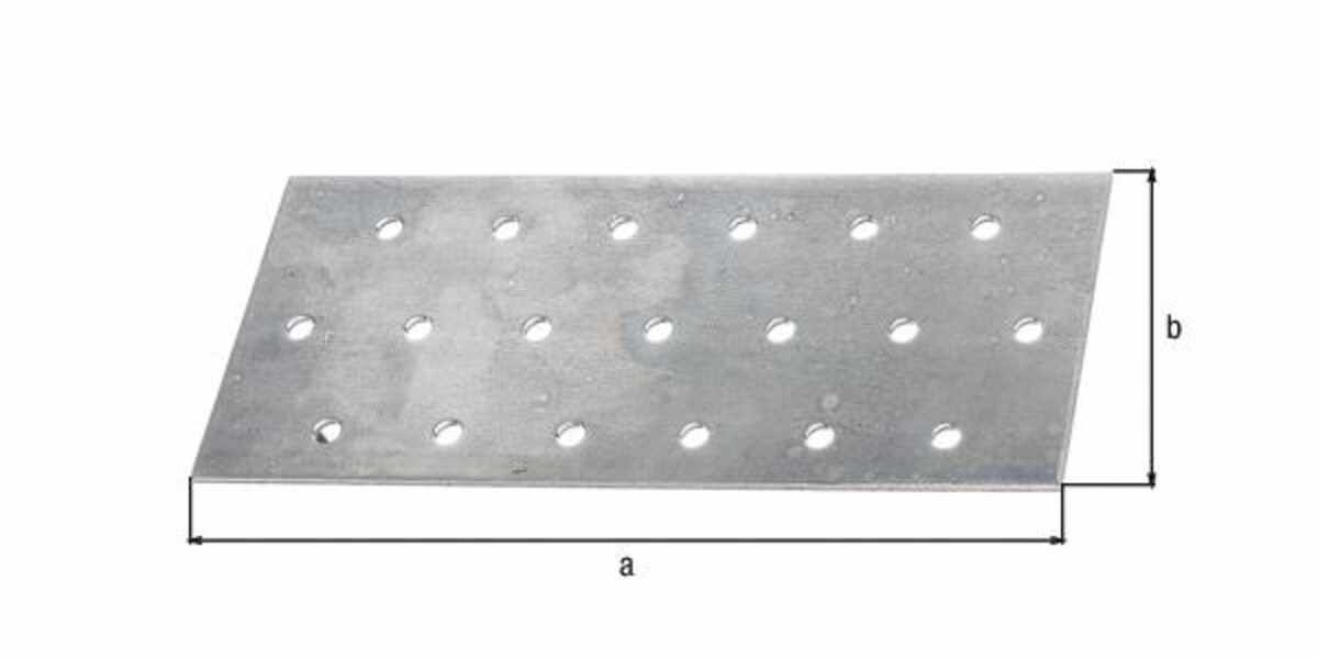 Lochplatte vz,140x60x2 GAH Alberts