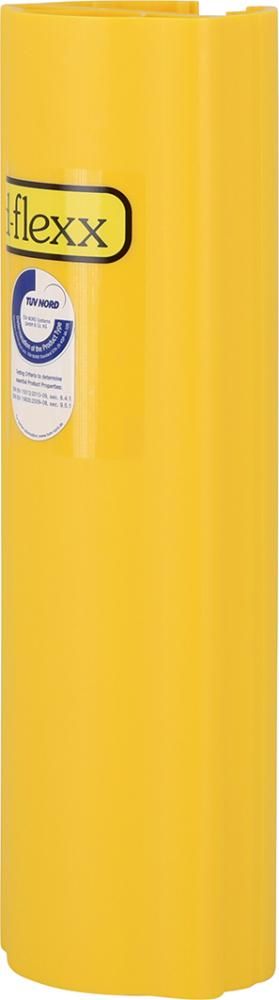 Regalanfahrschutz Alfa d-flexx gelb H400 mm B75-99 mm