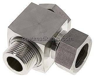 Winkel-Schwenkverschraubung G 1"-28 L (M36x2), 1.4571