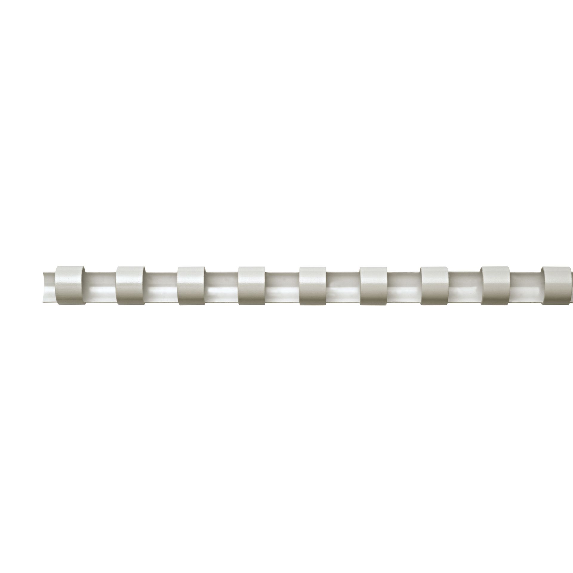Plastikbinderücken COMB 12mm weiß 100 St./Pack.