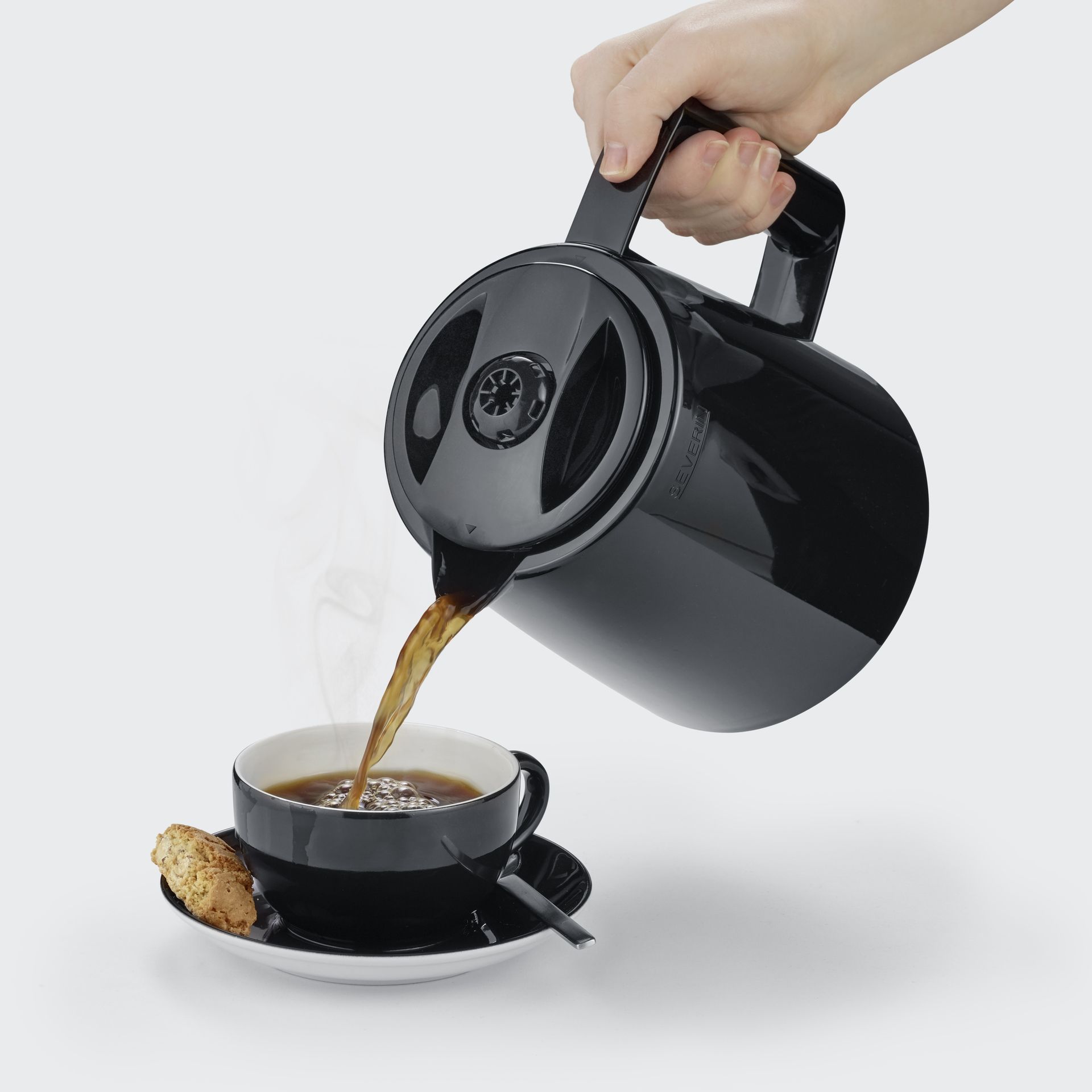 Filterkaffeemaschine 2 Thermokannen sw