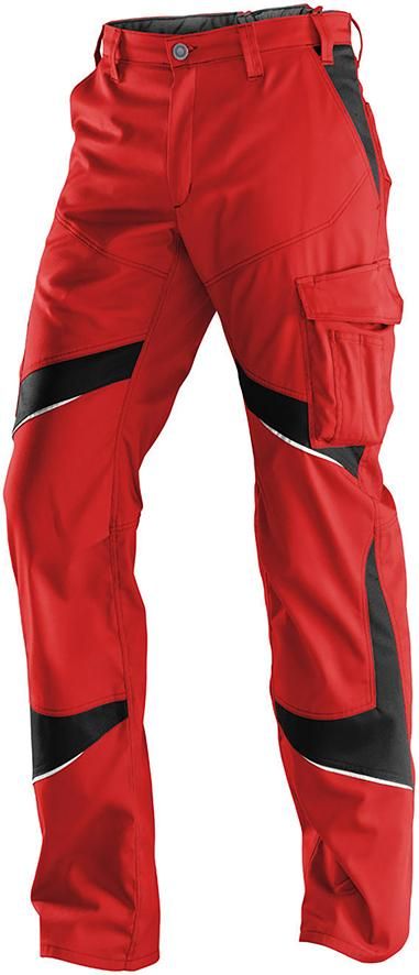 Hose ACTIVIQ low, Gr. 62, mittelrot/schw.