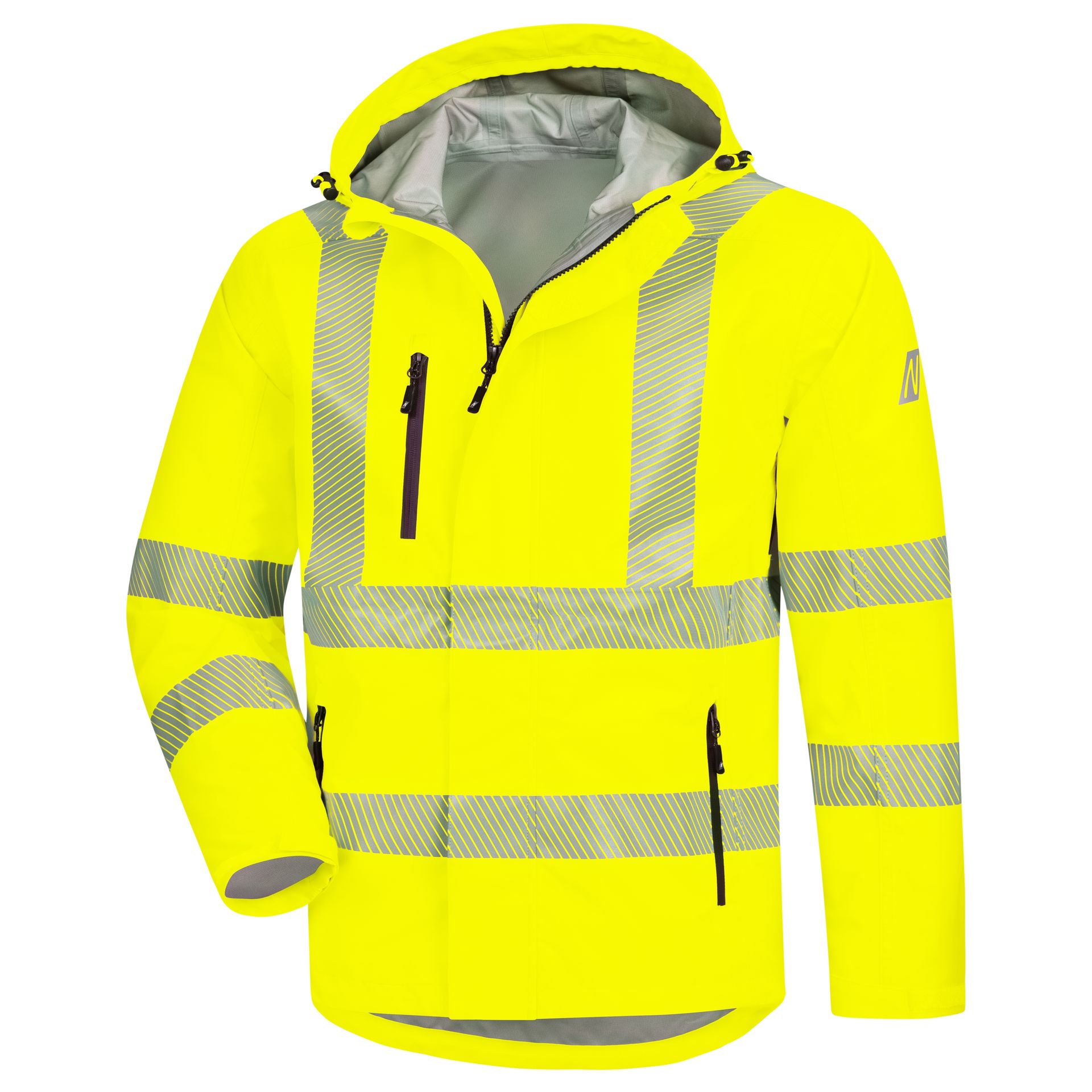 NITRAS MOTION TEX VIZ PLUS, Warn-Regenjacke 7177