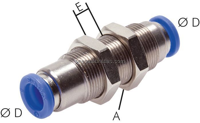 Schott-Steckanschluss, selbstabsperrend 4mm