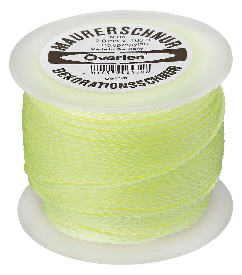 Polypropylen-Maurerschnur, fluoreszierend
