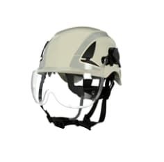 3M™ SecureFit™ Kurzvisier für 10.02 der Serien X5, X5000 und X5500, transparent, Antibeschlag-/Antikratz-Beschichtung, Polycarbonat, X5-SV01-CE