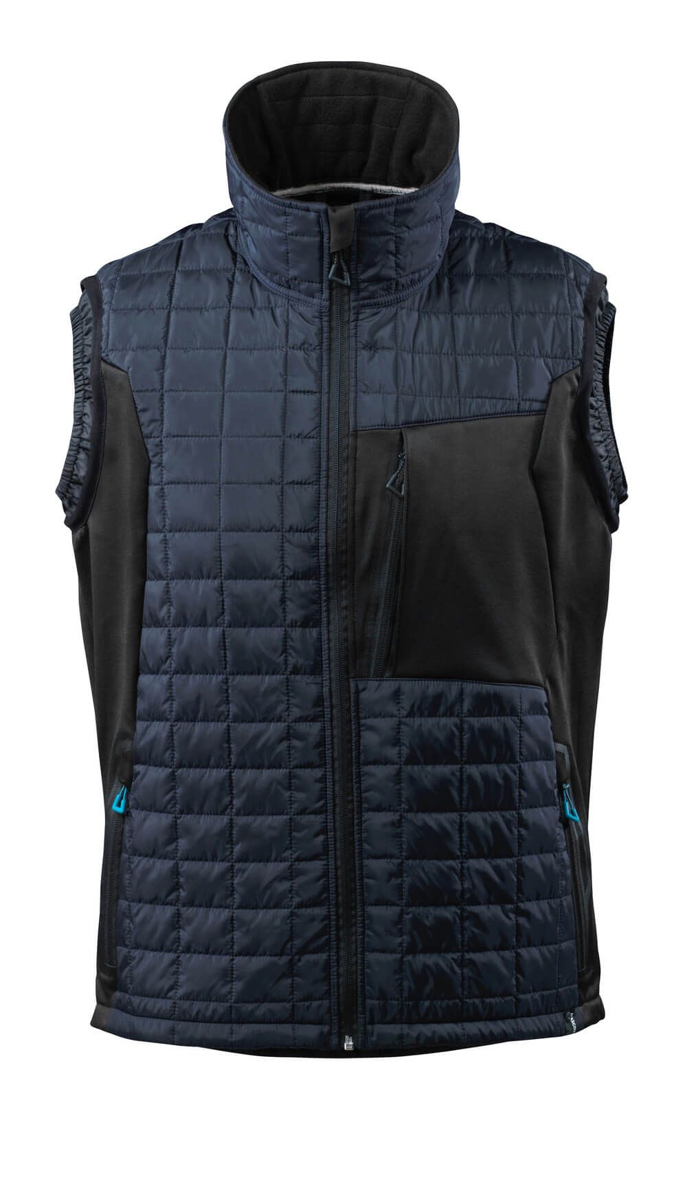 Thermoweste Schwarzblau/Schwarz, 2XL