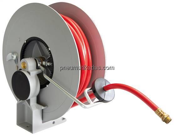 Autom. Schlauchaufroller, offen 12mtr. 10mm Schlauch
