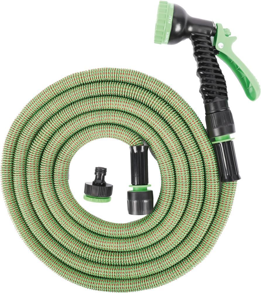 Gartenschlauch verl. bis 10m Classic Inkl. Armaturen-Set Kunststoff