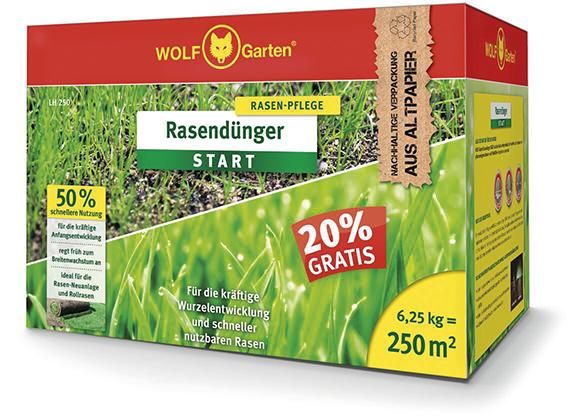 Rasen-Starterdünger LH 250 6,25 kg
