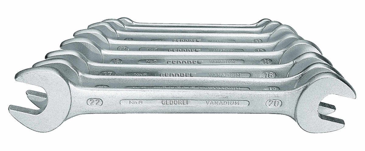 6-8 Doppelmaulschlüssel-Satz 8-teilig 6-22 mm