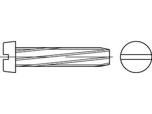DIN 7513 Stahl B M 5 x 20 galv. verzinkt gal Zn S