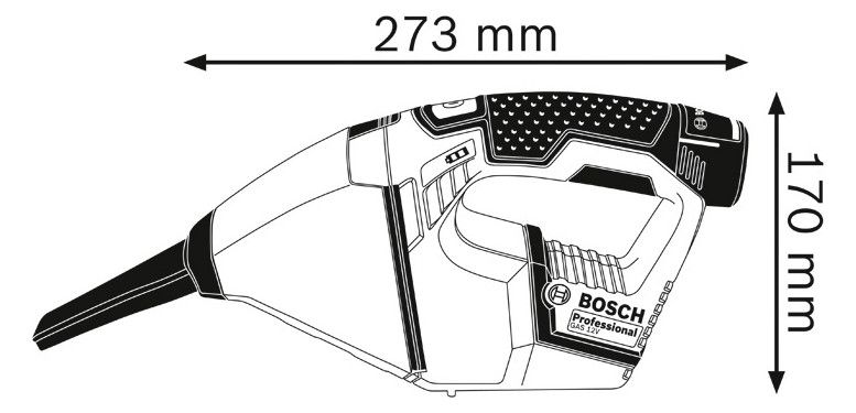 BOSCH Akku-Staubsauger