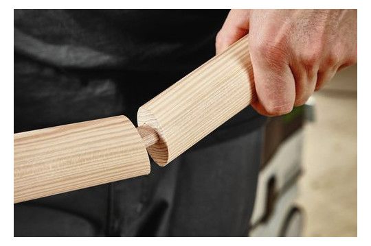 FESTOOL Domino-Dübel, Sipo (Mahagoni)
