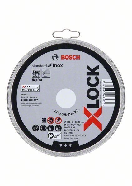 Bosch X-LOCK Trennscheibe Standard for Inox