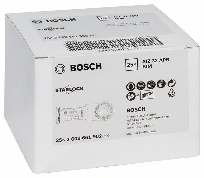Bosch BIM Tauchsägeblatt AIZ 32 APB Wood and
