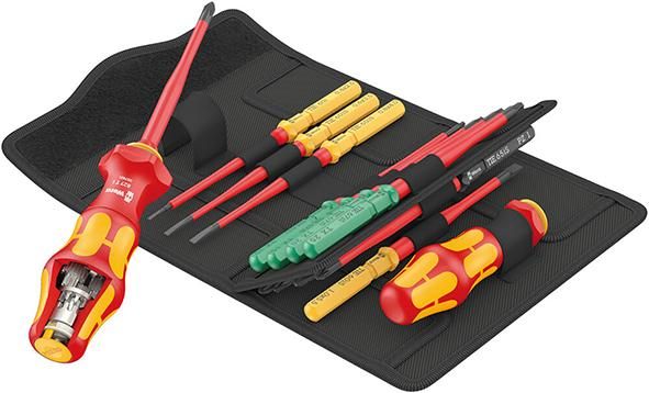 Wechselklingen-Satz Kraftform Turbo VDE Satz 16-teilig Wera