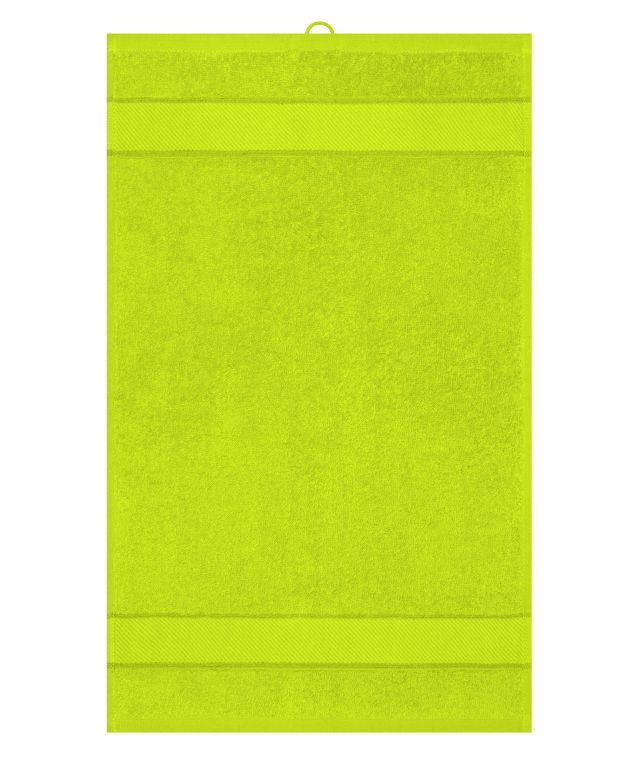 Guest Towel Gästehandtuch im modischen Design gelb, Gr. one size